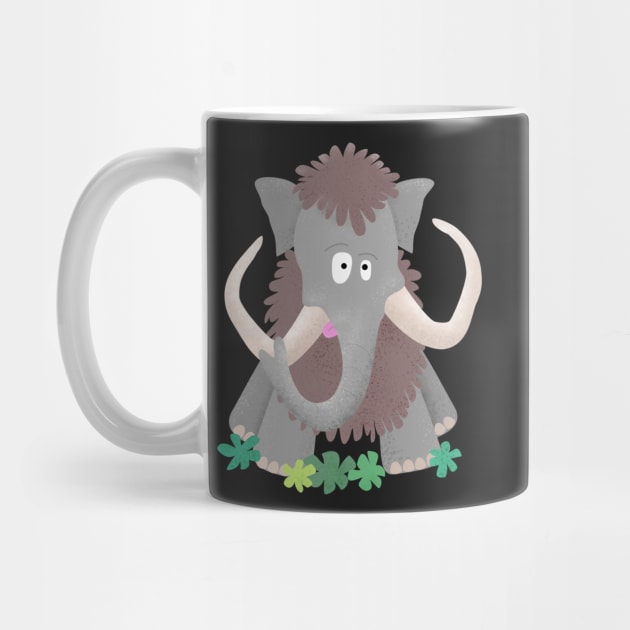 Funny woolly mammoth cartoon for kids by FrogFactory